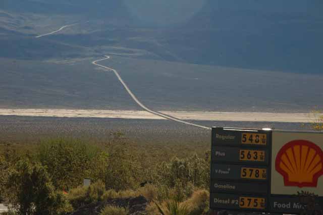 gas prices death valley